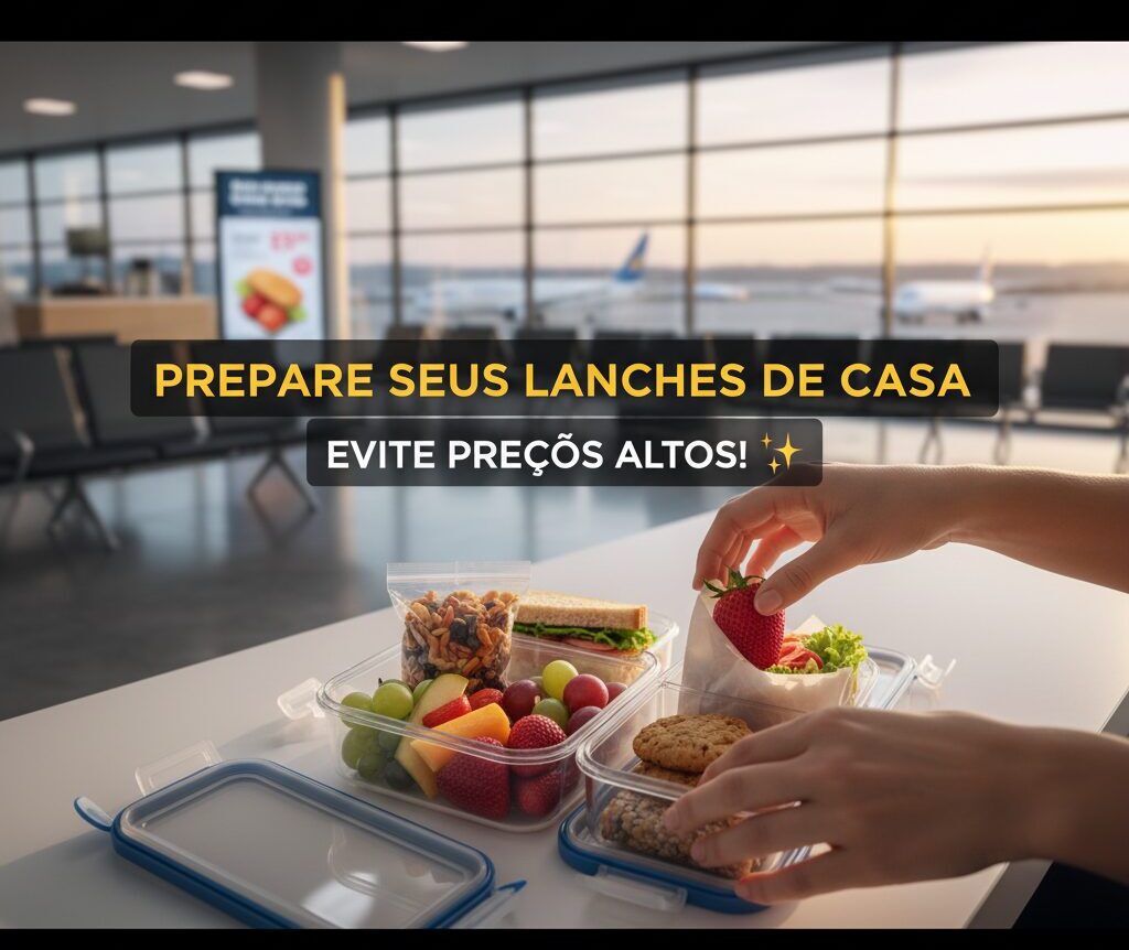 10 Dicas para Economizar no Aeroporto